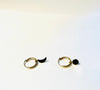 CREOLE TINY LOOP 14K Gold hier mit unterschiedlichen Einhängern