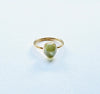 Wolter Ring Prehnit Cabochon 750 Gold l 18 K