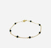 Wolter Armband ONYX 750 Gold l 18K Gold - , Schmuck handgefertigt aus Hamburg