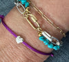 Braceletstack with LOVE Bracelet 925 Silber