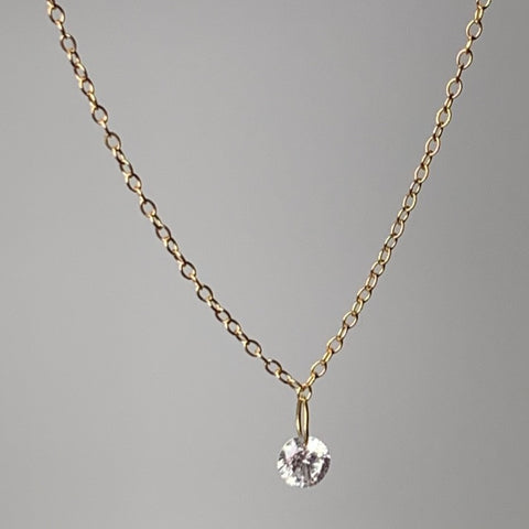 Wolter Collier 750 Gold l 18K Gold TINY Diamond