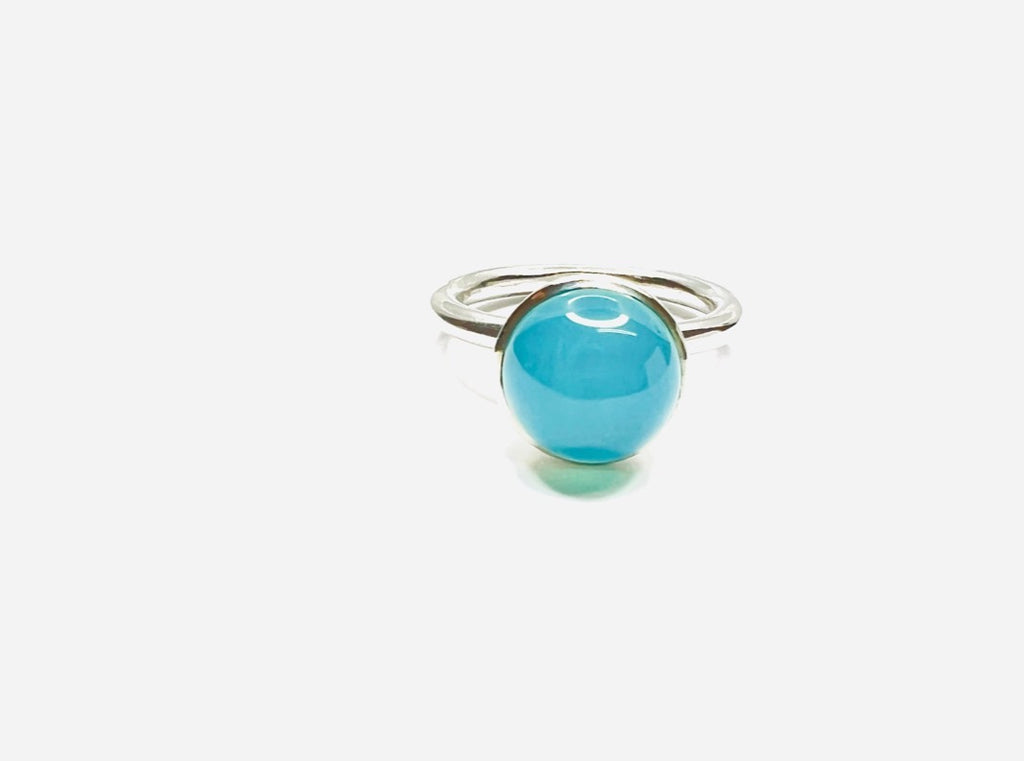 Wolter Ring Chalcedon 925 Silber