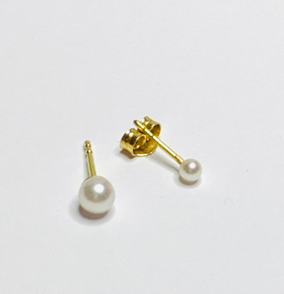 Wolter Tiny & Minimalist PEARL 5 750 Gold l  18K Gold