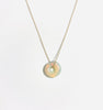 Wolter Collier 750 Gold l 18K Gold mit einem Donutlove OPAL (Vorderseite)